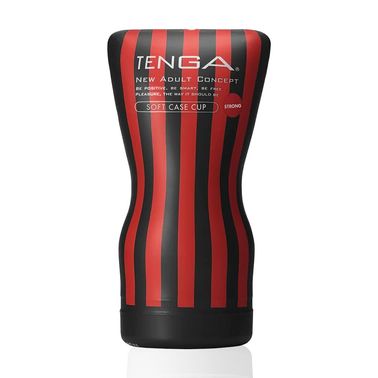 Мастурбатор Tenga Squeeze Tube Cup (мягкая подушечка) STRONG сдавливаемый