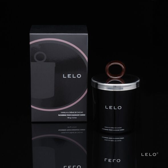 Массажная свеча LELO Massage Candle Vanilla & Creme de Cacao, соевый воск, 36 часов горения, ваниль
