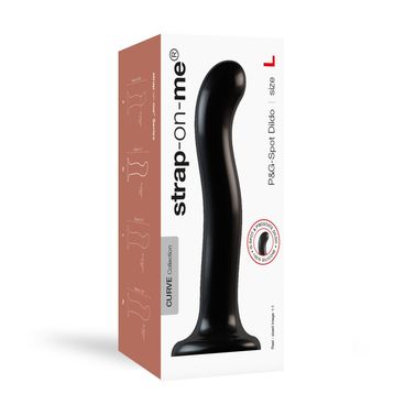 Насадка для страпона Strap-On-Me P&G-Spot Dildo, силикон, размер L