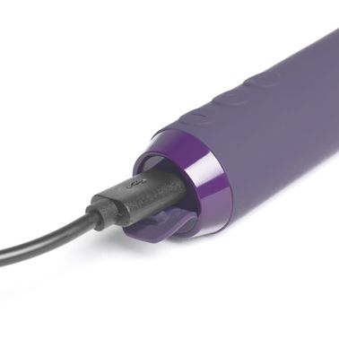 Мінівібратор Je Joue - Classic Bullet Vibrator Purple з глибокою вібрацією і фіксацією на палець