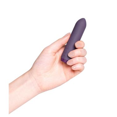 Минивибратор Je Joue - Classic Bullet Vibrator Purple с глубокой вибрацией и фиксацией на палец