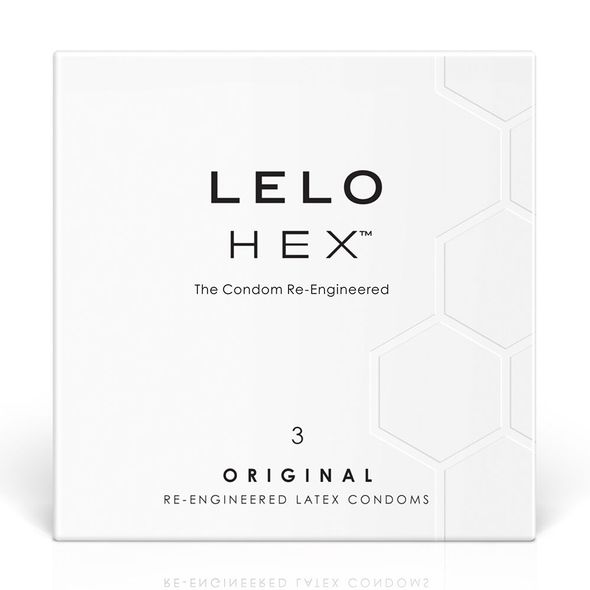 Презервативы LELO HEX Condoms Original 3 Pack