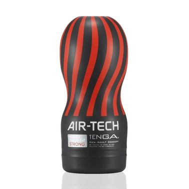 Мастурбатор Tenga Air-Tech Strong, более высокая аэростимуляция и всасывающий эффект