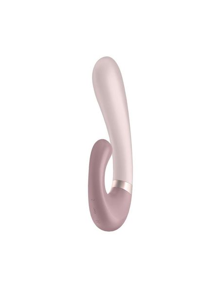 Смарт вибратор кролик с подогревом Satisfyer Heat Wave Mauve