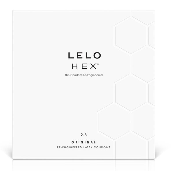 Презервативы LELO HEX Condoms Original 36 Pack