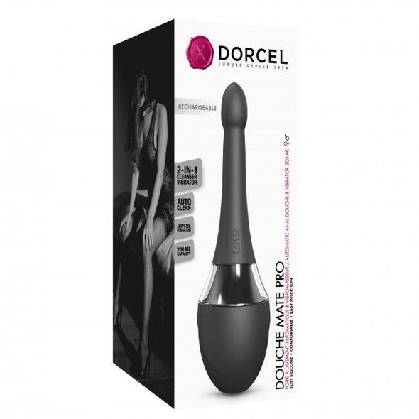 Автоматический анальный душ-вибратор Dorcel Douche Mate Pro