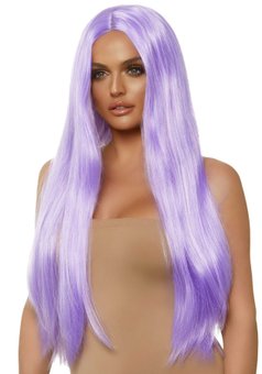 Парик Leg Avenue 33″ Long straight center part wig neon pink