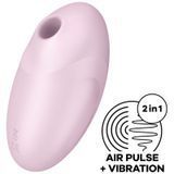 Вакуумный стимулятор с вибрацией Satisfyer Vulva Lover 3 Pink