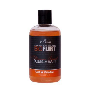 Пена для ванны Sensuva &mdash; Big Flirt Pheromone Bubble Bath &mdash; Lust in Paradise (237 мл), кокос