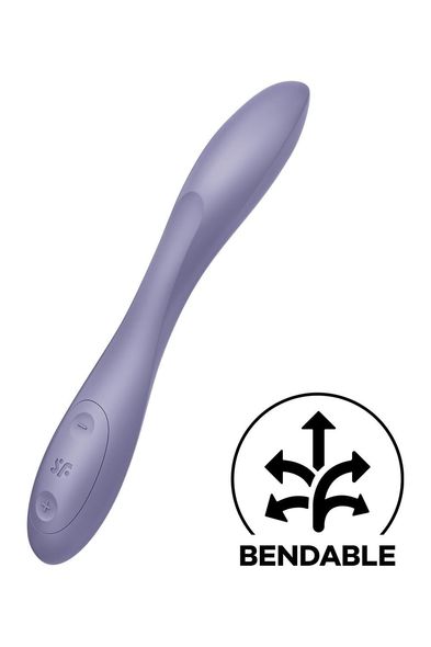 Универсальный вибратор Satisfyer G-Spot Flex 2, гибкий ствол с фиксацией положения