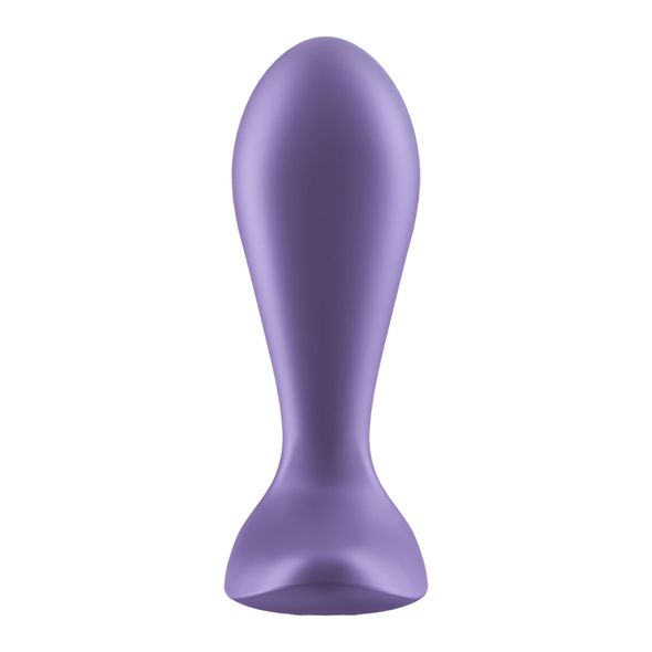 Анальная смарт-пробка с вибрацией Satisfyer Intensity Plug Purple, Бузковий, Бузковий