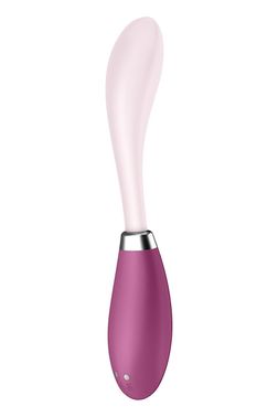 Вібратор Satisfyer G-Spot Flex 3 Red, гнучкий стовбур із фіксацією положення