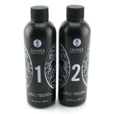 Гель для NURU масажу Shunga Oriental Body-to-Body &ndash; Exotic Fruits (2 x 225 мл) плюс простирадло