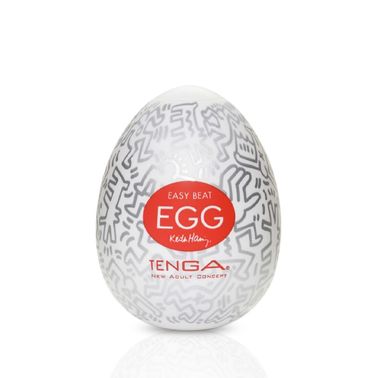 Мастурбатор-яйцо Tenga Keith Haring EGG Party