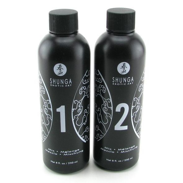 Гель для NURU масажу Shunga Oriental Body-to-Body &ndash; Exotic Fruits (2 x 225 мл) плюс простирадло