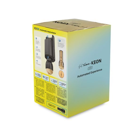 Інтерактивна секс-машина для чоловіків Kiiroo Keon Wi-Fi Combo Set з мастурбатором Feel Victoria