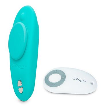 Вібратор у трусики We-Vibe Moxie, Бірюзовий, Бірюзовий