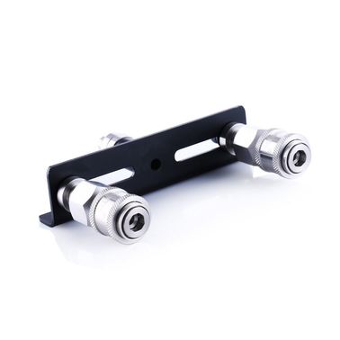 Двойной коннектор для секс-машин Hismith Quick Connector Adapter with Double Head, система KlicLok