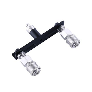 Двойной коннектор для секс-машин Hismith Quick Connector Adapter with Double Head, система KlicLok