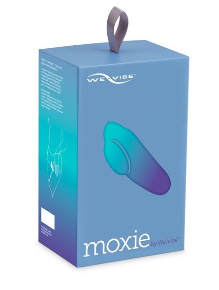 Вібратор у трусики We-Vibe Moxie, Бірюзовий, Бірюзовий