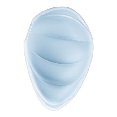 Вакуумный стимулятор с вибрацией Satisfyer Cloud Dancer Blue, Голубой, Блакитний