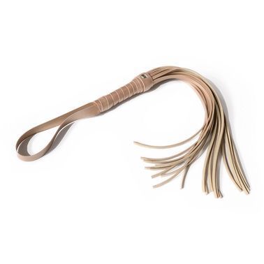 Батіг Flogger Art of Sex, Бежевий, Бежевий