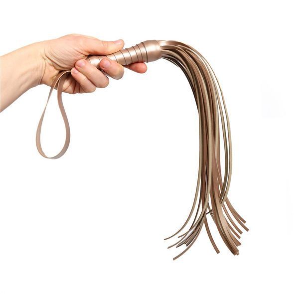 Батіг Flogger Art of Sex, Бежевий, Бежевий