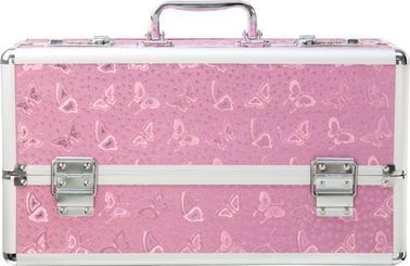 Большой кейс для хранения секс-игрушек BMS Factory Large Lokable Vibrator Case Pink, кодовый замок, Рожевий