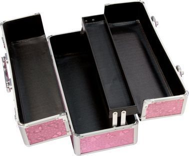 Большой кейс для хранения секс-игрушек BMS Factory Large Lokable Vibrator Case Pink, кодовый замок, Рожевий