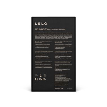 Клиторальный вибратор LELO DOT Aqua, точечная стимуляция, технология Infinite Loop