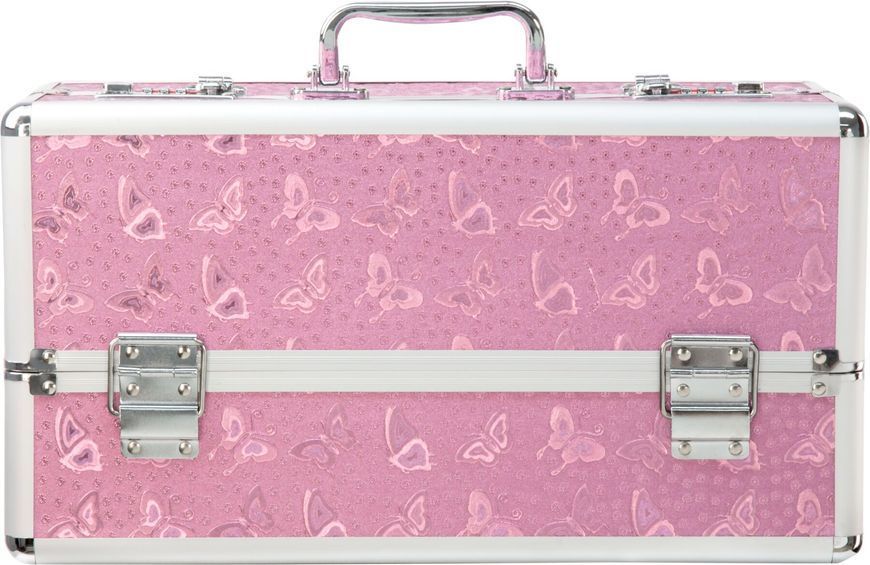 Большой кейс для хранения секс-игрушек BMS Factory Large Lokable Vibrator Case Pink, кодовый замок, Рожевий