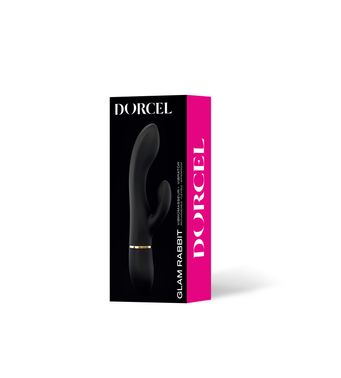 Вібратор-кролик Dorcel GLAM RABBIT, гнучкий стовбур, стимуляція точки G, 2 мотора