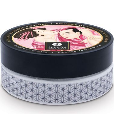 Смачна пудра для оральних пестощів Shunga Body Powder , 75 г, полуниця
