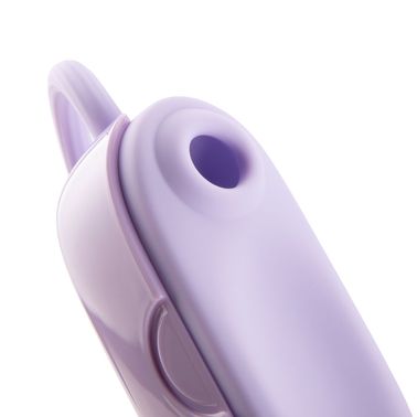 Вакуумный клиторальный стимулятор Otouch Louis Vibrate Purple с виброяйцом, в кейсе, Бузковий, Бузковий