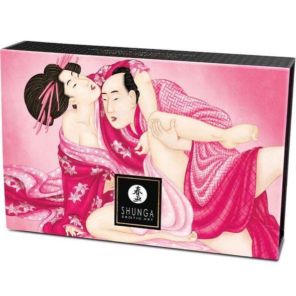 Смачна пудра для оральних пестощів Shunga Body Powder , 75 г, полуниця