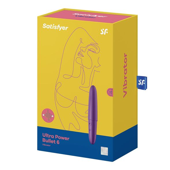 Мінівібратор Satisfyer Ultra Power Bullet 6 Violet