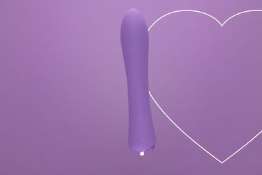 Вібратор з підігрівом FairyGasm WowGenie violet, підігрів до 42 &deg;C, Фіолетовий, Фіолетовий