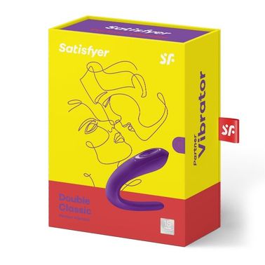 Вібратор для пар Satisfyer Double Classic з одним моторчиком