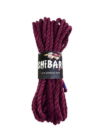 Джутовая веревка для Шибари Feral Feelings Shibari Rope, 8 м фиолетовая