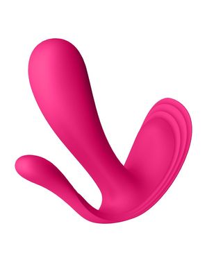 Подвійний смартвібратор у трусики Satisfyer Top Secret+ Pink