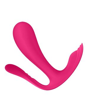 Подвійний смартвібратор у трусики Satisfyer Top Secret+ Pink