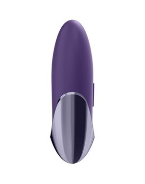 Мощный вибратор Satisfyer Lay-On - Purple Pleasure, водонепроницаемый,15 режимов работы