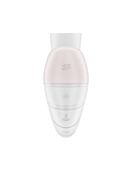 Вакуумний вібратор Satisfyer Supernova White, 2 положення ствола