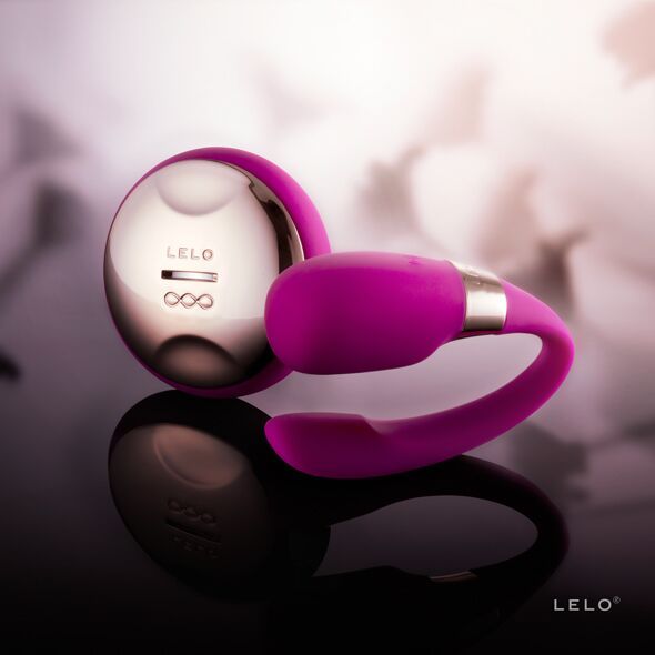 Вібратор для пар LELO Tiani 3 Deep Rose, 2 мотори, пульт ДК