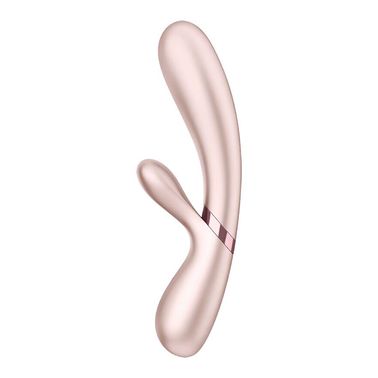 Смарт вібратор-кролик із підігрівом Satisfyer Hot Lover Nude