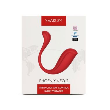 Интерактивное виброяйцо Svakom Phoenix Neo 2, обновленная модель