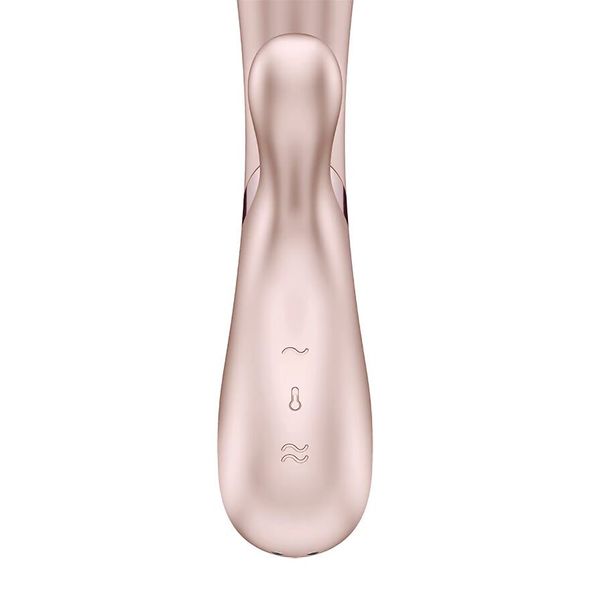 Смарт вибратор-кролик с подогревом Satisfyer Hot Lover Nude