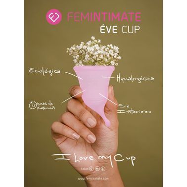 Менструальная чаша Femintimate Eve Cup New размер S, объем &mdash; 25 мл, эргономичный дизайн