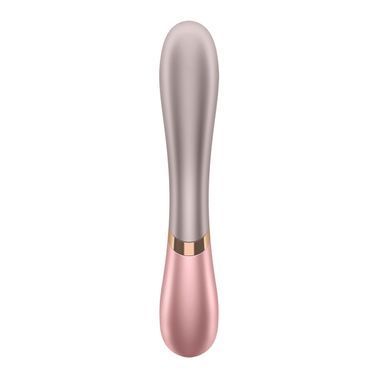 Смарт вібратор-кролик із підігрівом Satisfyer Hot Lover Pink