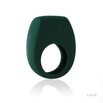 Эрекционное кольцо с вибрацией LELO Tor 2 Green, Зелёный, Зелений